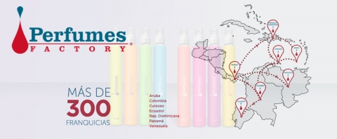 Perfumes Factory se expande en Colombia a través de franquicias
